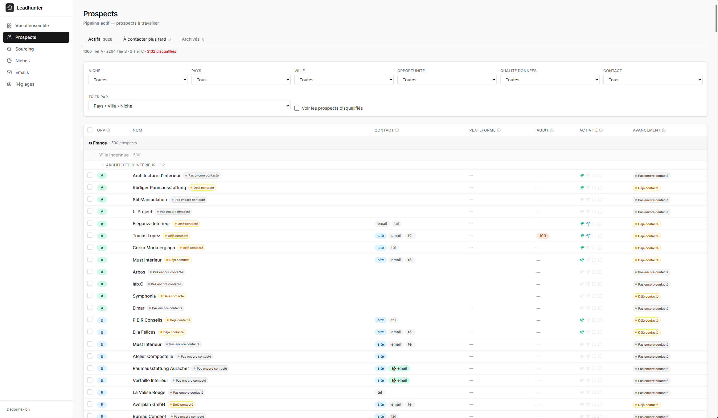 LeadHunter - Prospect Sourcing & Outreach Engine