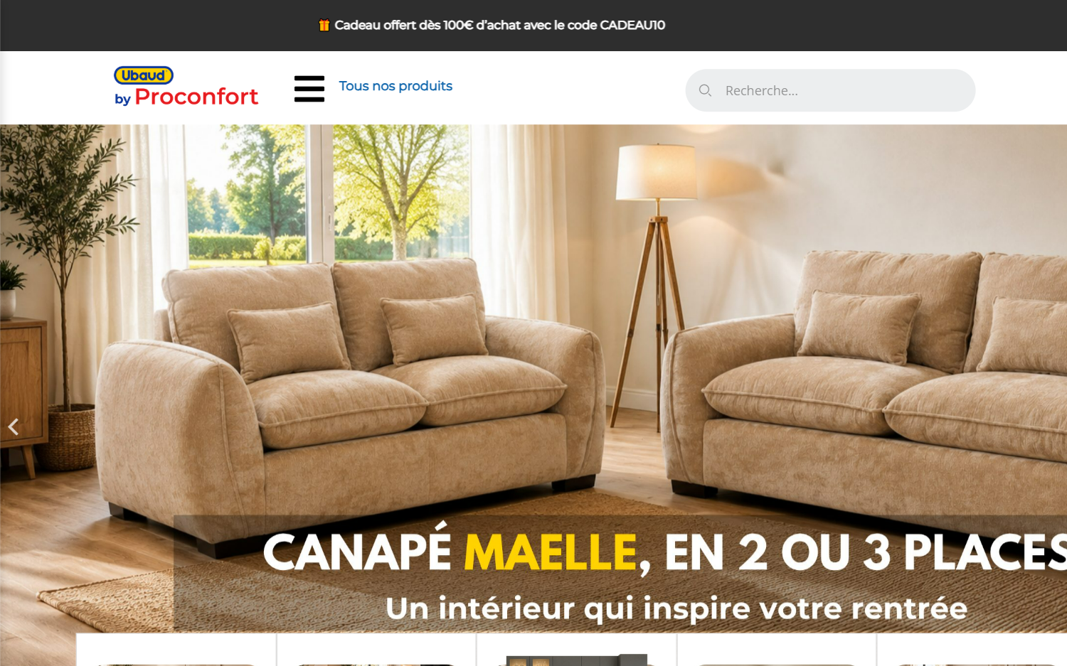 Meubles Ubaud - PrestaShop E-commerce